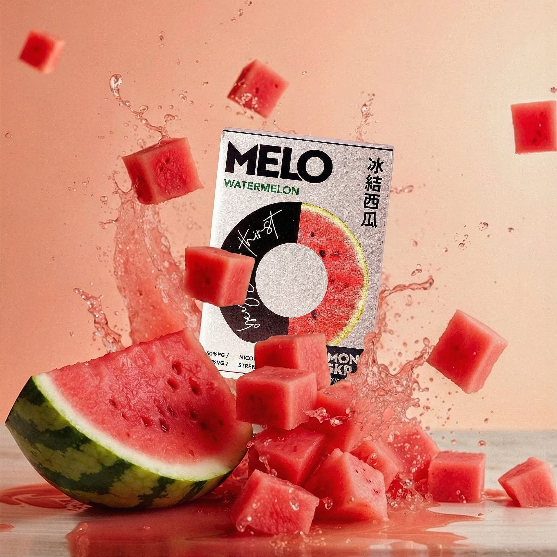 MONSKR 蒙斯科 大嘴怪 MELO 五代煙彈 09冰結西瓜 (3入)