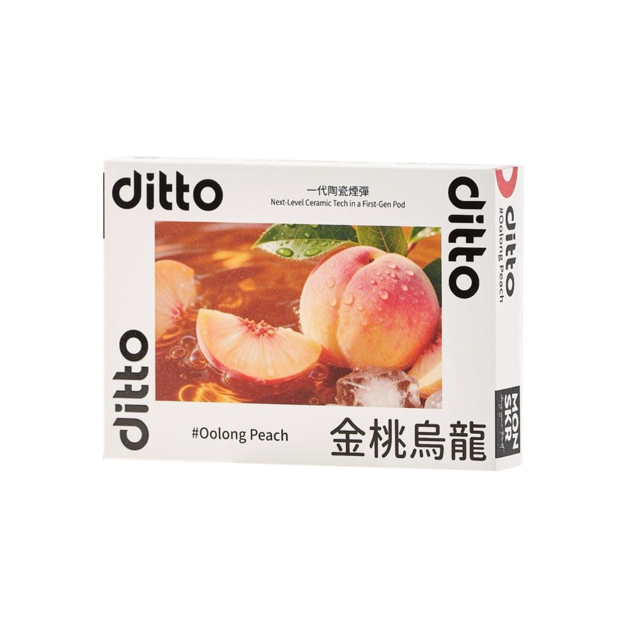 MONSKR ditto 金桃烏龍 一代煙彈 (1盒3入)